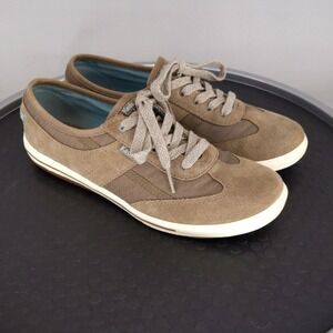 Keds Sneakers Brown Suede Herringbone Ortholite Low Top Shoes Size‎ 8